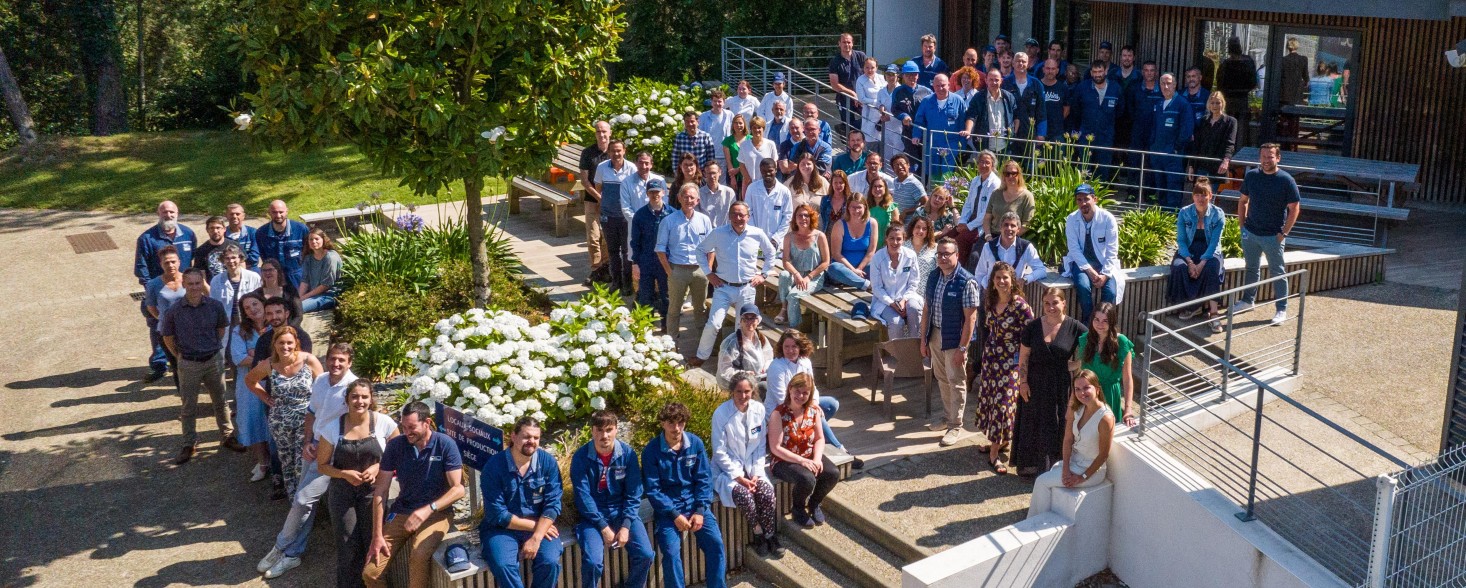 Photo de groupe des salariés de BCF Life sciences